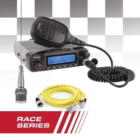 Rugged Radios RACE RADIO KIT - RACE SERIES M1 Mobile Radio with Antenna