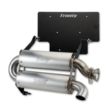 Trinity Racing Polaris Xpedition Dual Muffler Exhaust Quiet Slip On
