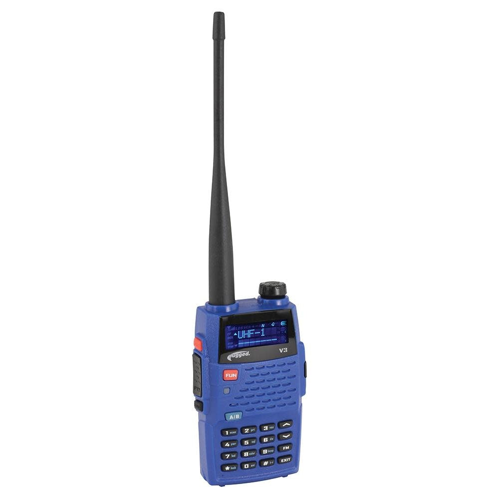 Rugged Radios ANALOG ONLY- Rugged V3- Business Band Two Way Handheld Radio