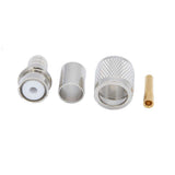 Rugged Radios Crimp-on Male PL-259 UHF Connector for Rugged LMR400-UF - RG8 Cable