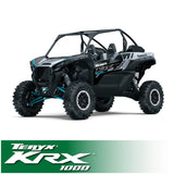 Rugged Radios Kawasaki Teryx KRX Complete Communication Kit with Bluetooth STX Stereo Intercom and M1 VHF Business Band  2-Way Radio with Dash Mount