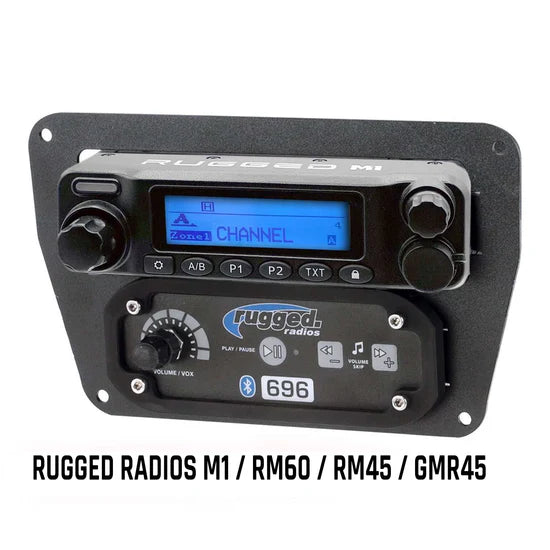 Rugged Radio Multi Mount Insert or Standalone Mount for Intercom and Radio (M1, G1, G4, RM60, RM45, GMR45)
