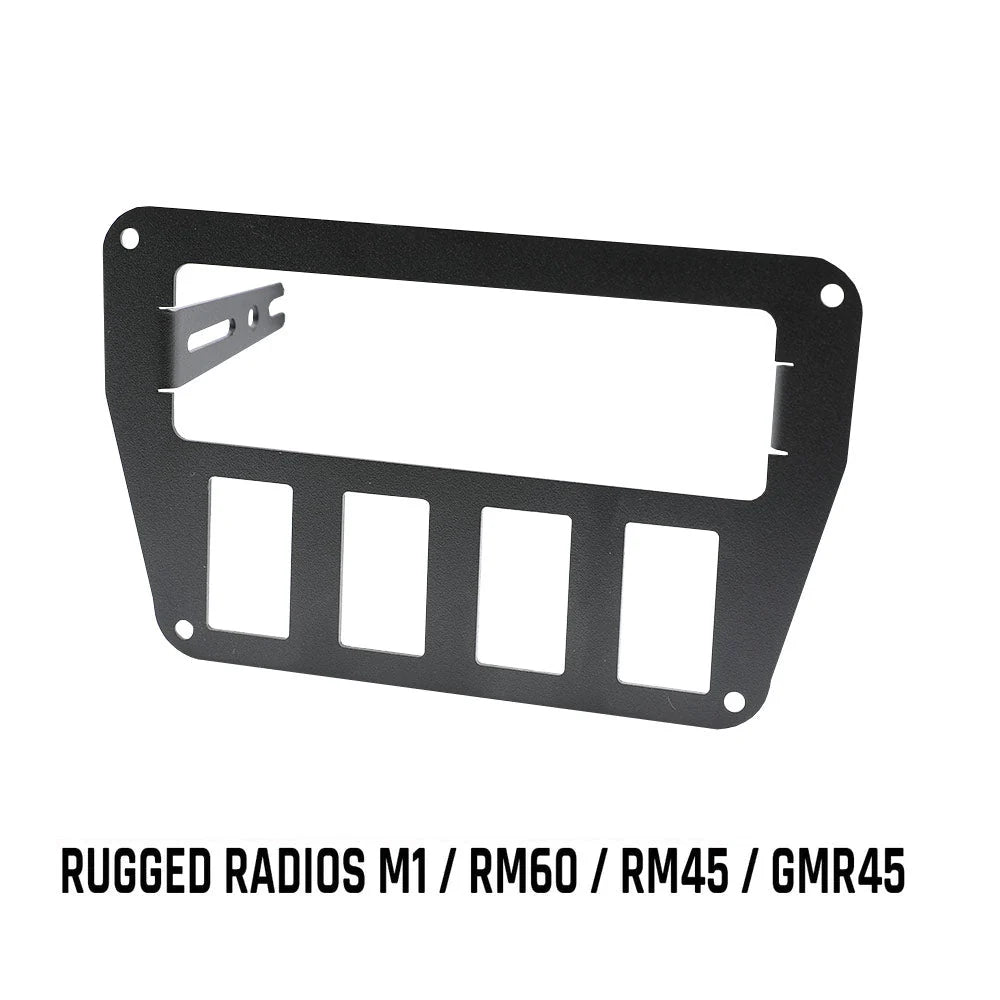 Rugged Radios Multi Mount Insert or Standalone Mount for Rugged Radios with Rocker Switches