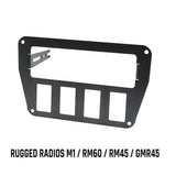 Rugged Radios Multi Mount Insert or Standalone Mount for Rugged Radios with Rocker Switches