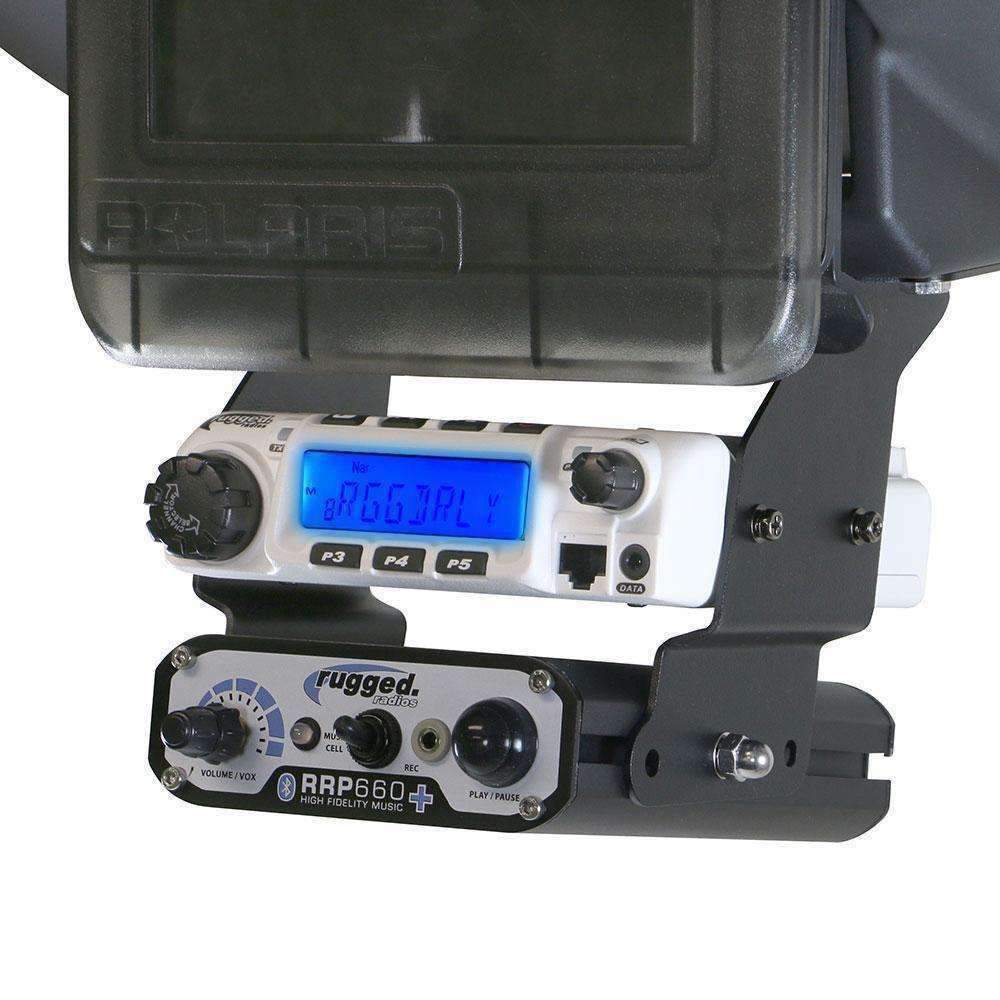 Rugged Radios Polaris XP1 Below Dash Mount for Rugged Radios and Intercom