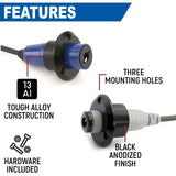 Rugged Radios Single Headset / Helmet Jack Flush Mount-OFFROAD /STX