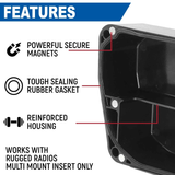 Rugged Radios Magnetic Radio & Intercom Cover for Rugged Radios Multi Mount Insert