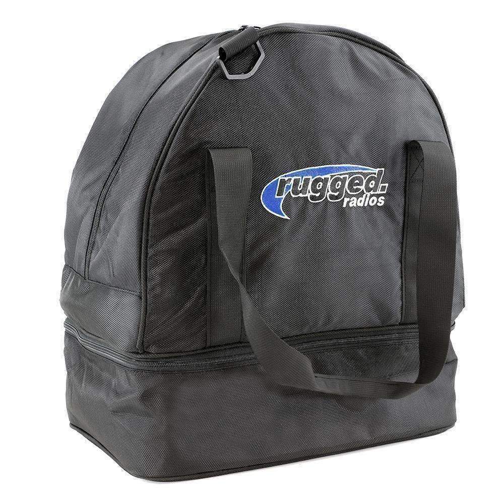 Rugged Radios Helmet bag with bottom Storage Compartment
