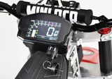 Mini RCR T3 Electric 3 Wheeler Bike Red with Black Fenders