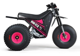 Mini RCR T3 Electric 3 Wheeler Bike (Special Edition) Pink with Black Carbon Fenders
