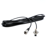 Rugged Radios 17 Ft Antenna Coax Cable with 3/8" NMO (TM) Thick Mount