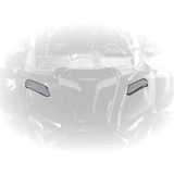 DRT Motorsports Polaris 2025+ RZR Pro XP/Pro S /Pro R Billet Aluminum Front Fender Intake Mesh Kit - Black