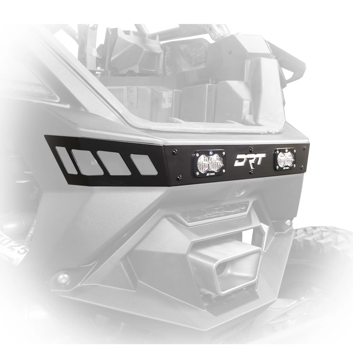 DRT Motorsports Rear Fascia Chase Light Kit for Polaris 2022+ Pro R-Baja Designs S2 Series (Lights Sold Separately)