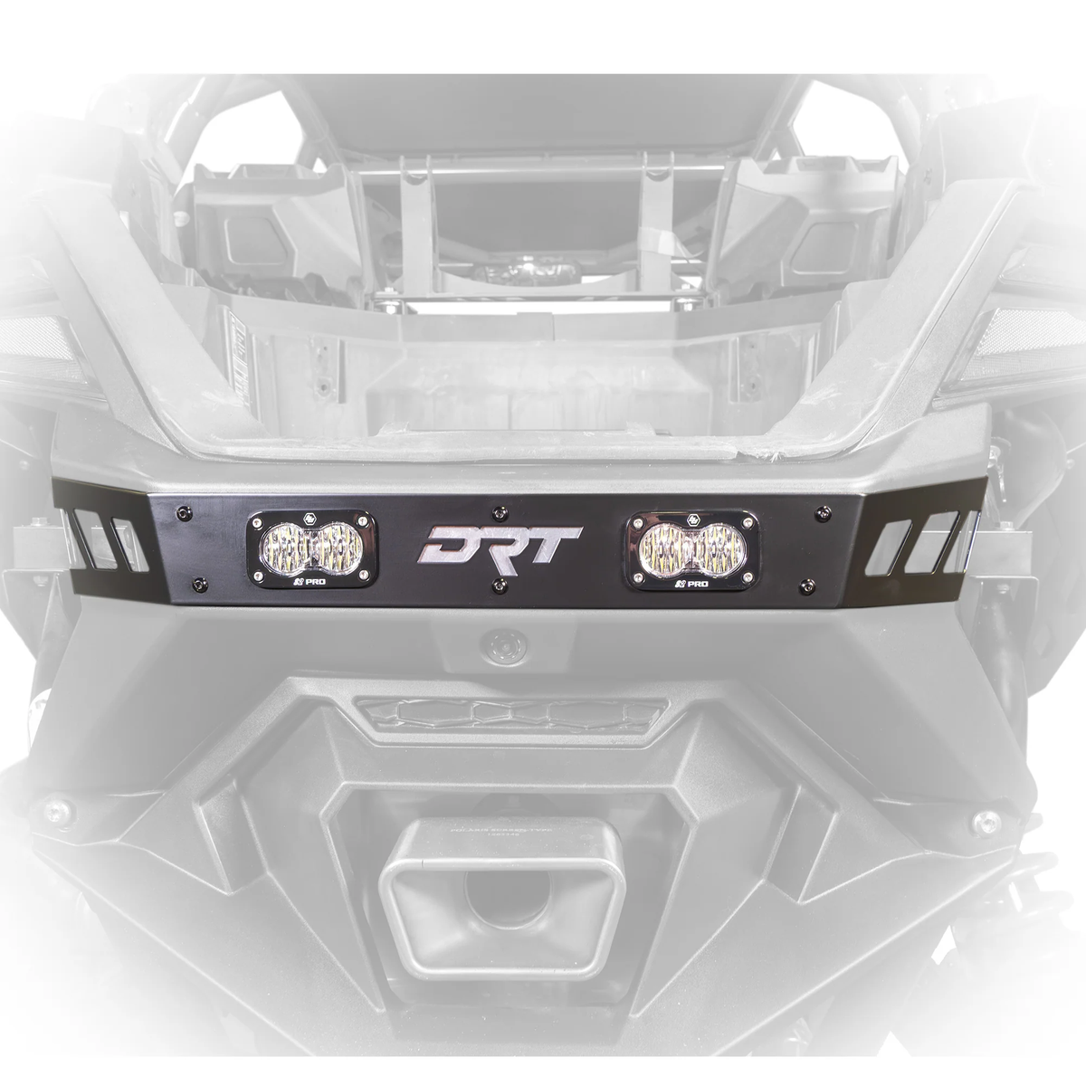 DRT Motorsports Rear Fascia Chase Light Kit for Polaris 2022+ Pro R-KC HiLiTES Flex ERA 1 Series (Lights Sold Separately)