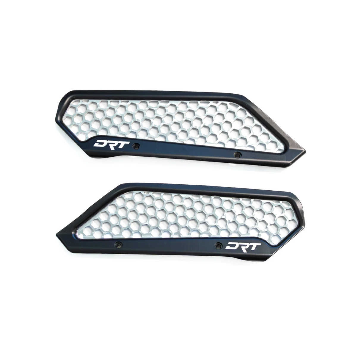 DRT Motorsports Polaris 2025+ RZR Pro XP/Pro S /Pro R Billet Aluminum Front Fender Intake Mesh Kit - Black