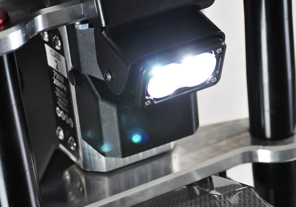 Mini RCR T3 Electric 3 Wheeler Bike Black with Black Carbon Fenders