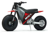 Mini RCR RCR F2 Electric Bike Red with Red Fenders