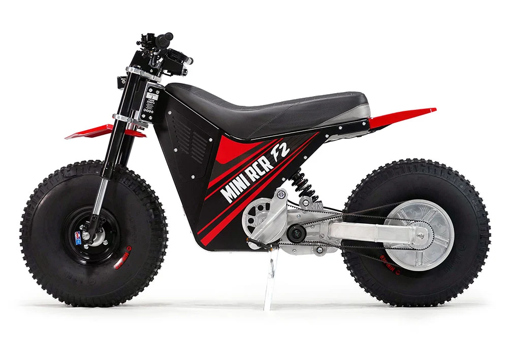 Mini RCR RCR F2 Electric Bike Red with Red Fenders