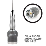 Rugged Radios Long Track Antenna Upgrade Kit for Rugged V3 / RH5R Handheld Radio-VHF