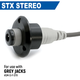 Rugged Radios Single Headset / Helmet Jack Flush Mount